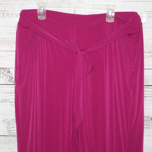 Lane Bryant Wide Leg tie waist Comfy Pants Size 26/28 - Picture 2 of 5